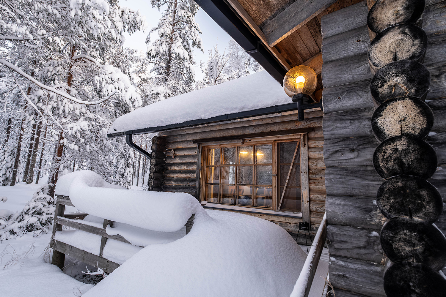 Valkama Cabin Location Cabane Laponie Kuusamo Finlande Cercle Polaire valkama-cabin-location-cabane-laponie-kuusamo-finlande-cercle-polaire